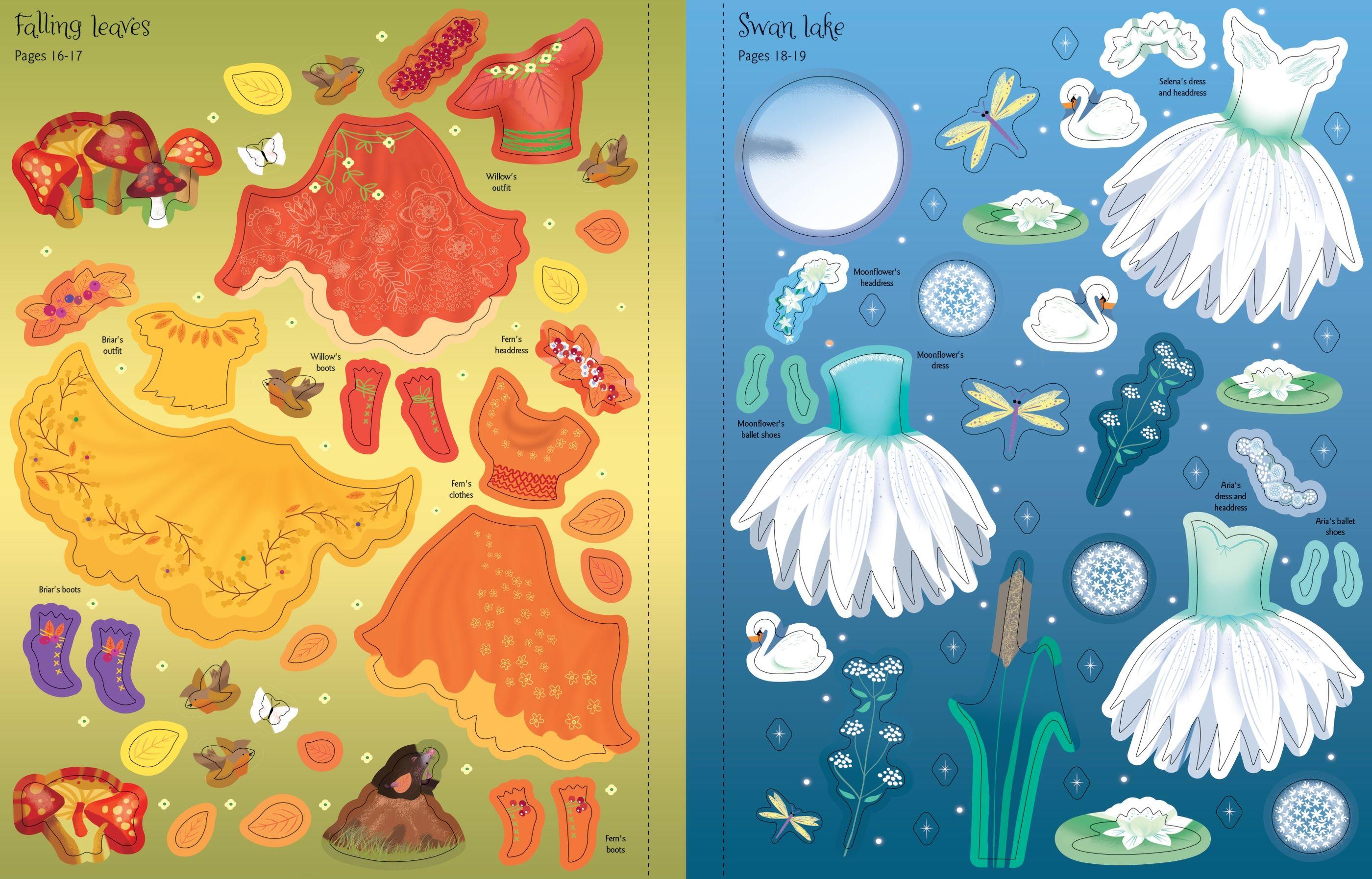 Sách ngoại văn: Sticker Dolly Dressing Dancing Fairies