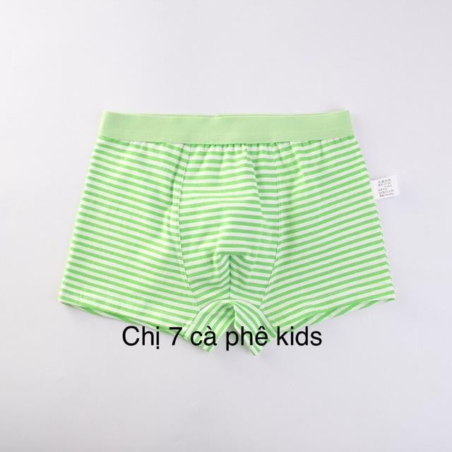 Quần sịp bé trai set 8 quần cao cấp