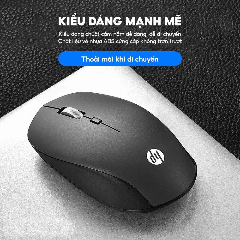 Chuột không dây wireless cơ gaming cho laptop máy tính click chuột không ồn có led FM510A