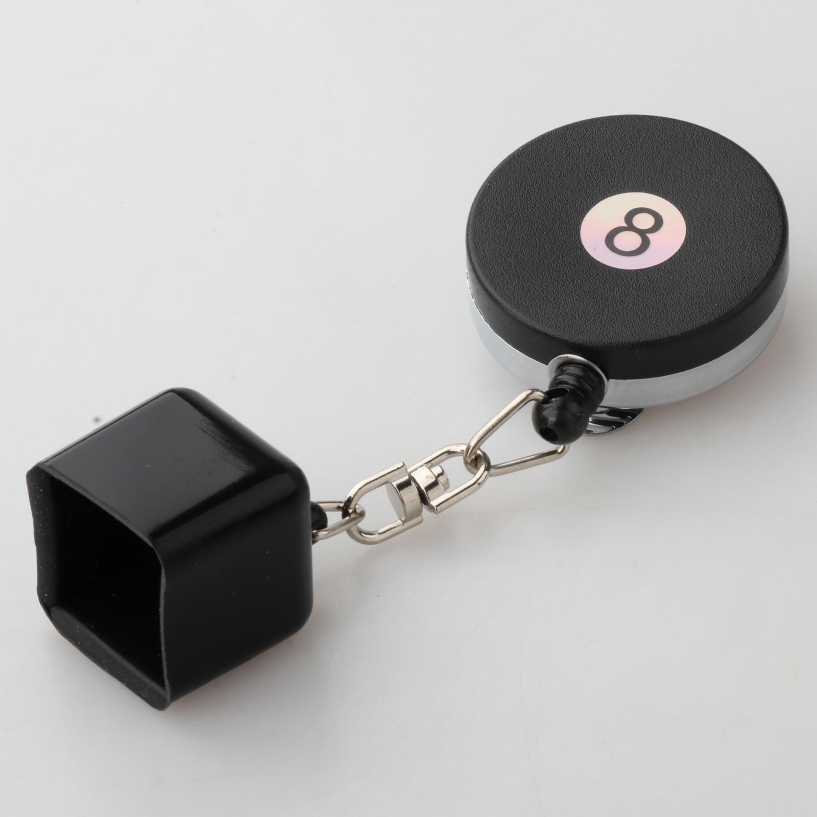 Pool Cue Chalk Holder Retractable Billiard Pool Chalk Cup Holders Chalk Case