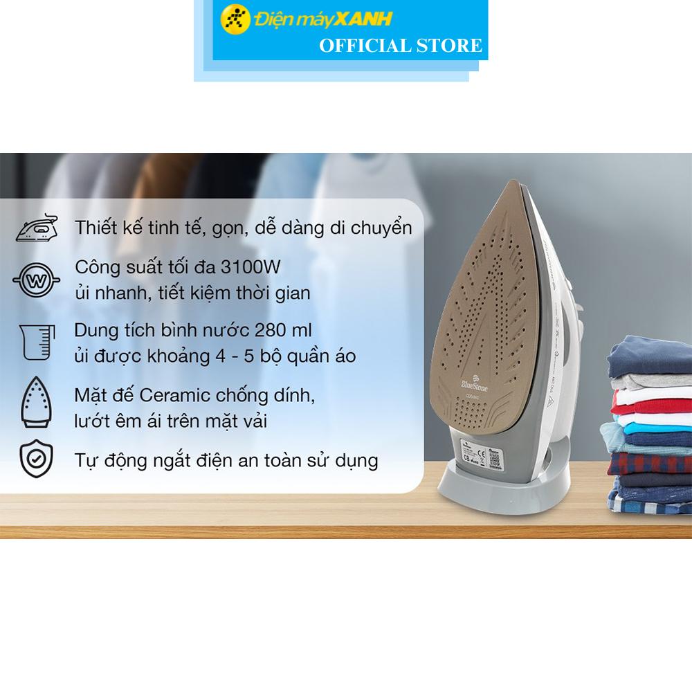 Bàn ủi hơi nước BlueStone SIB-3836 3100W - Hàng Chính Hãng
