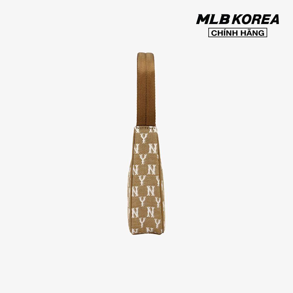 MLB - Túi đeo vai chữ nhật Jacquard Monogram 3ABQS011N-50BGS