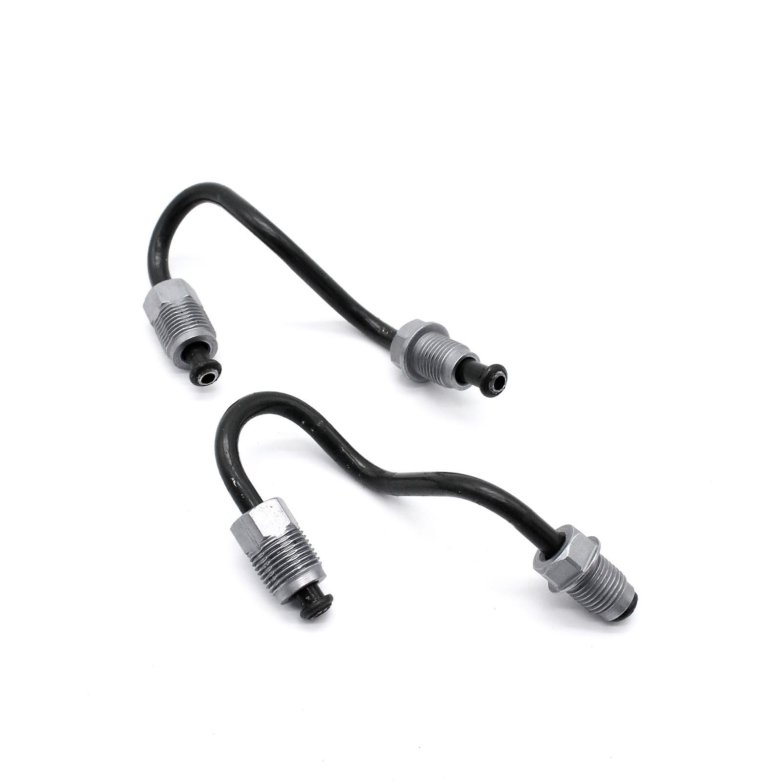 Rear Brake Pipes Pair Replacement for VW Golf MK5 MK6 Touran Audi A3 TT