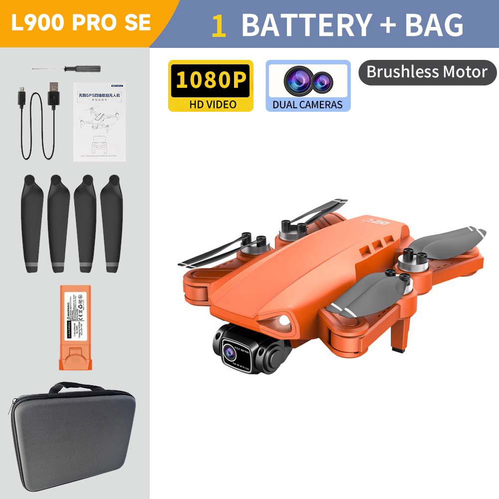 Máy bay không người lái GPS L900 Pro SE Max DRONES với camera HD 4K Profesional Drone Motorless Motor 5G FPV Dron 1200M RC Quadcopter