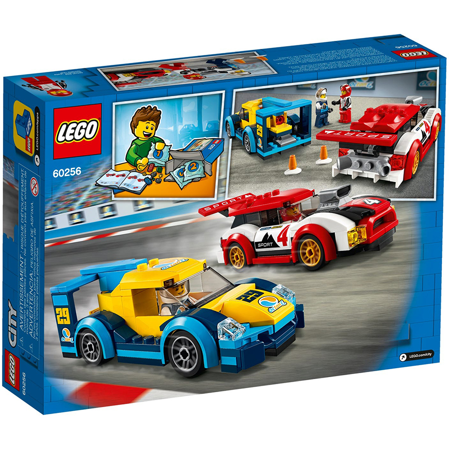 Đồ Chơi Lắp Ghép LEGO City Xe Đua Siêu Hạng 60256 (190 Chi Tiết)