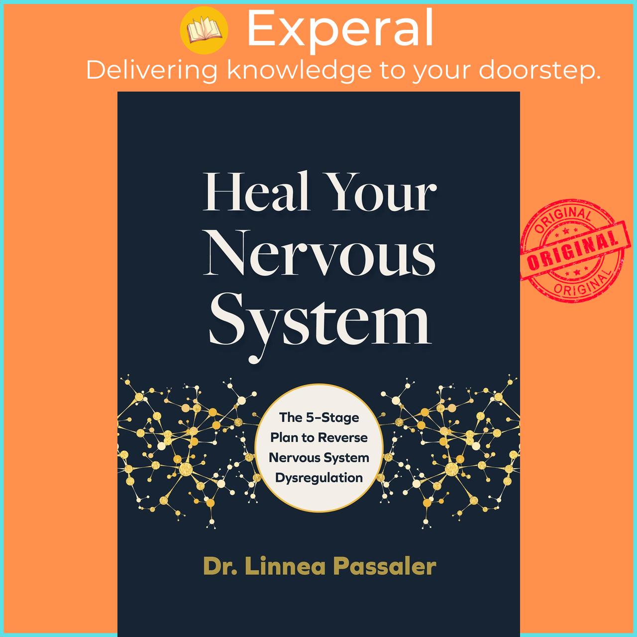 Sách - Heal Your Nervous System - The 5-Stage Plan to Reverse Nervous System  by Linnea Passaler (UK edition, Hardcover)