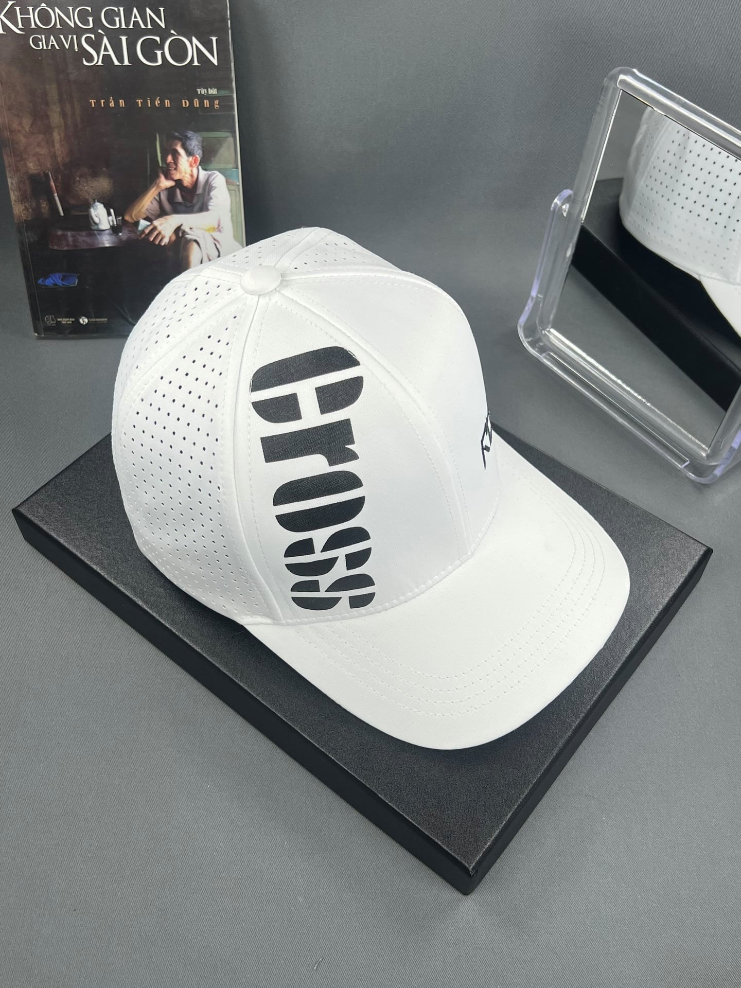 Nón kết, mũ lưỡi trai Cross phối vải dù lỗ form chuẩn thời trang cao cấp năng động