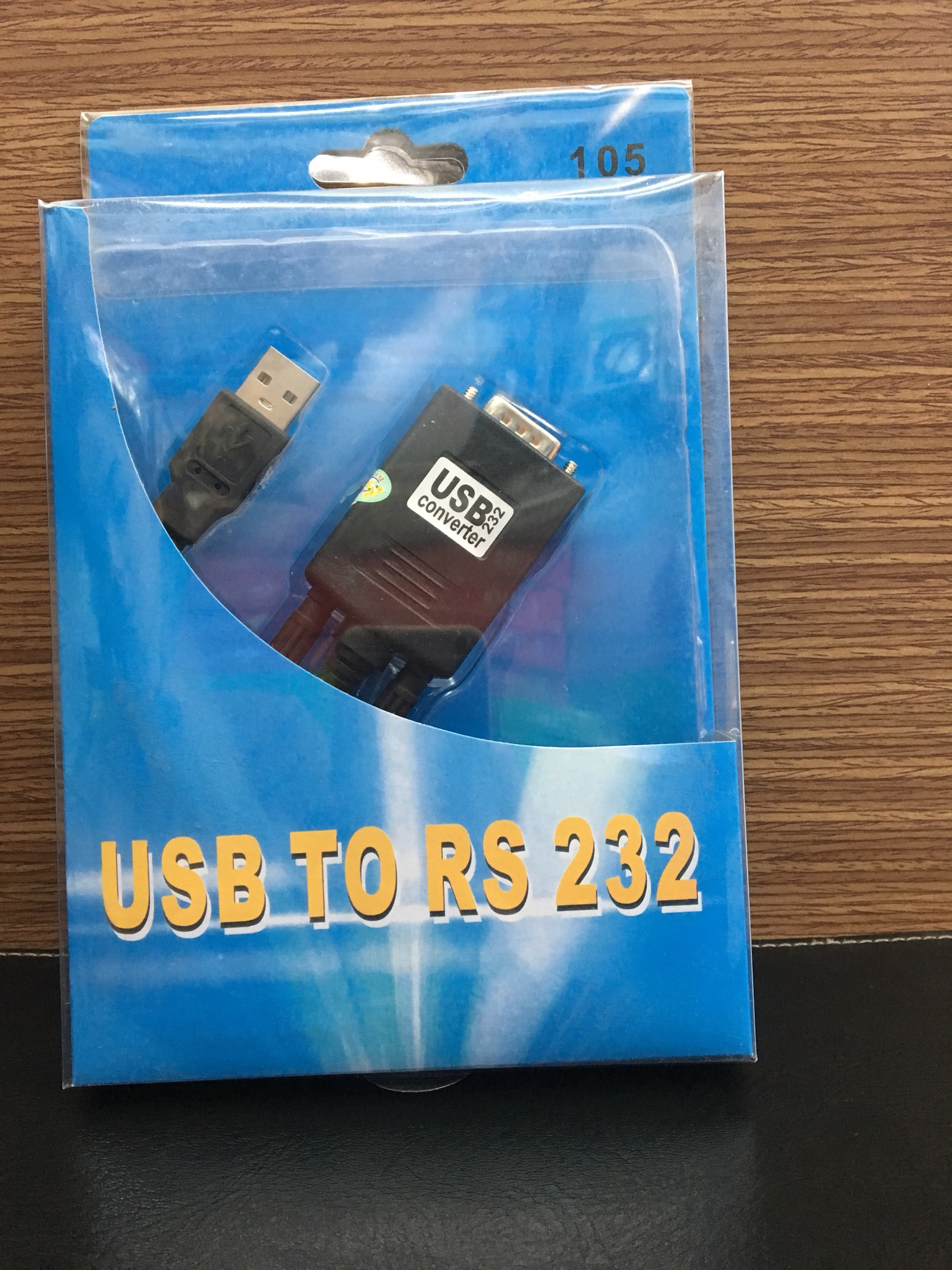 Cáp Chuyển USB To Com 105 - USB To RS232 Convverter Dài 1M