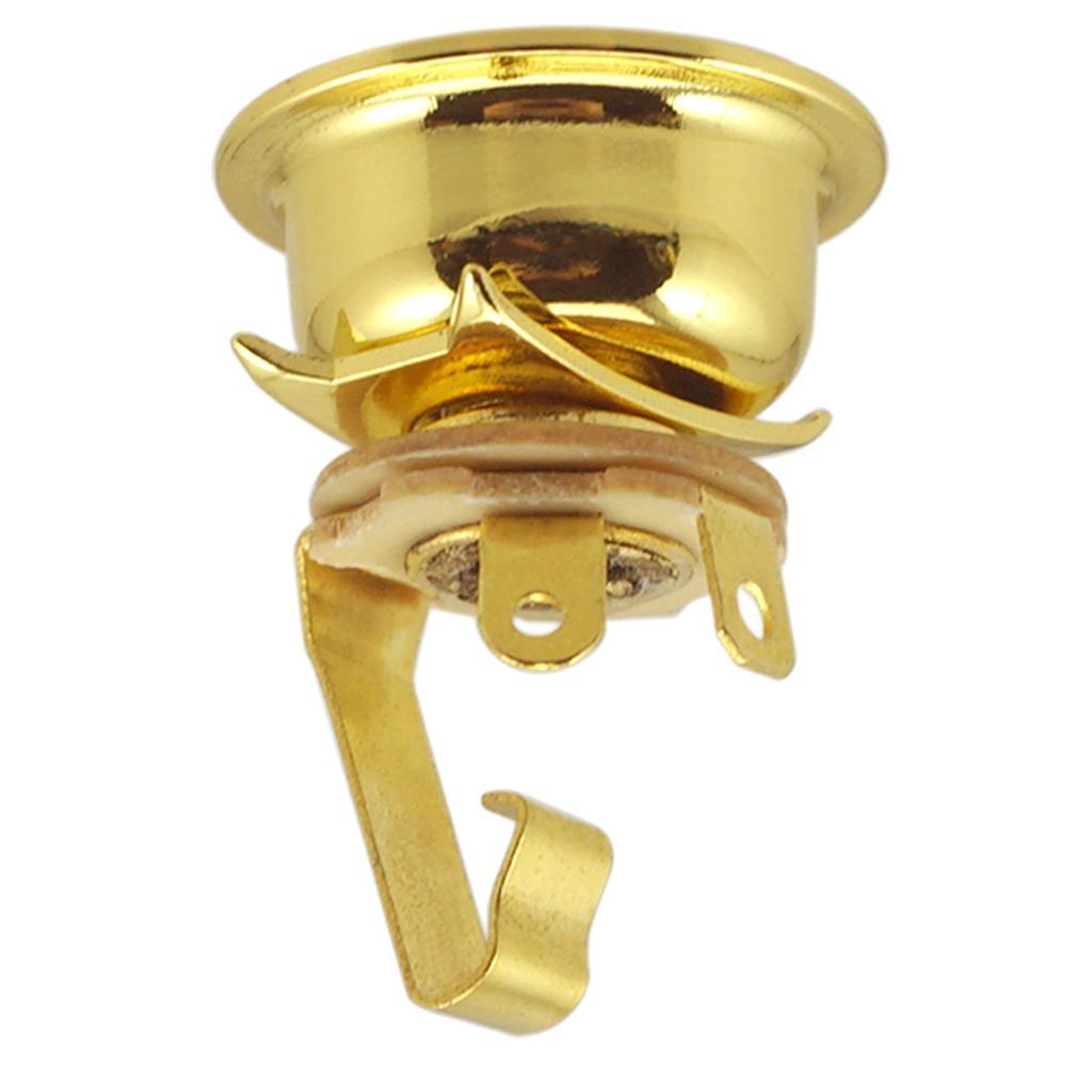 Electric Guitar Output Jack w/ Pickup Cover for TL Guitar Replacement Gold