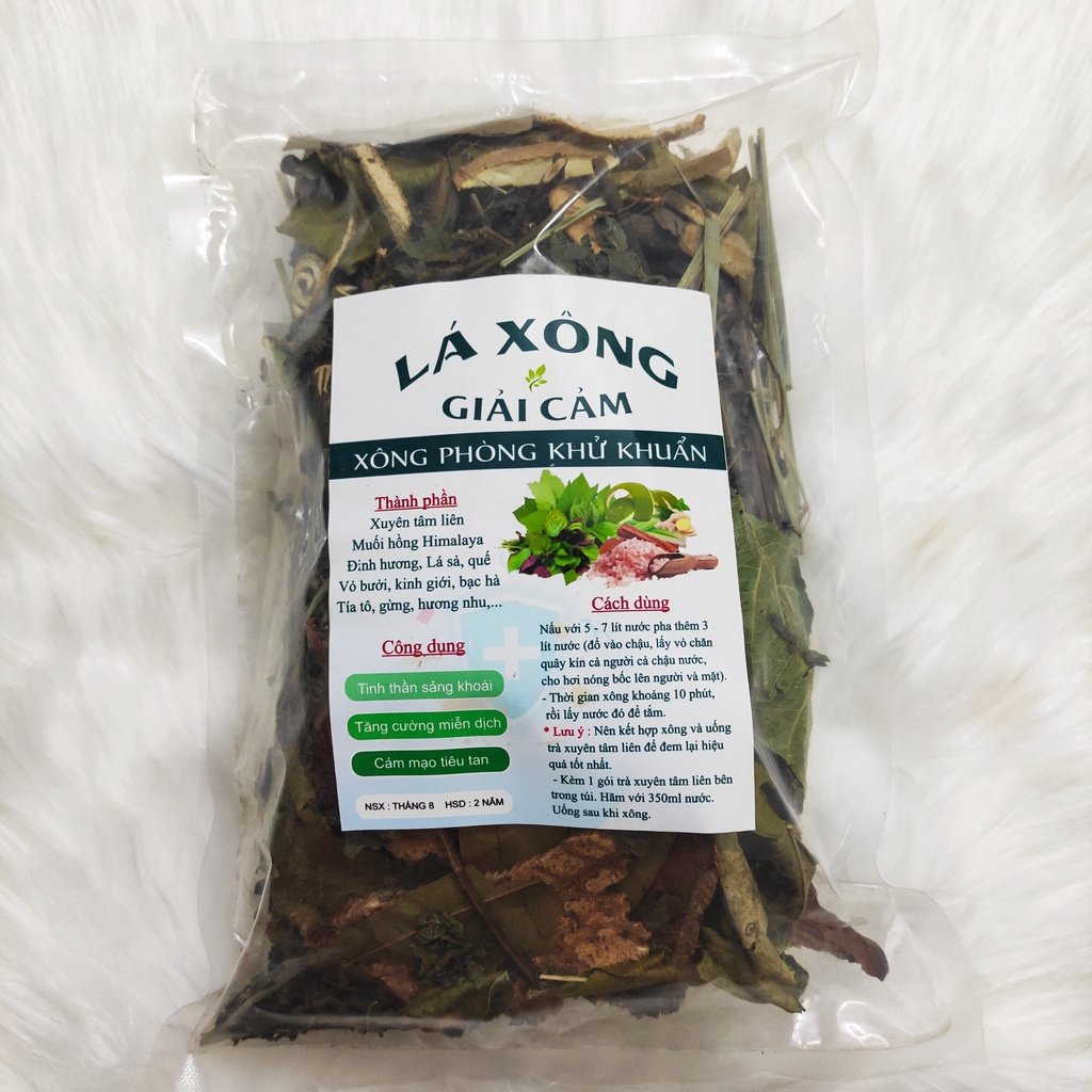 lá xông giảm cảm cúm