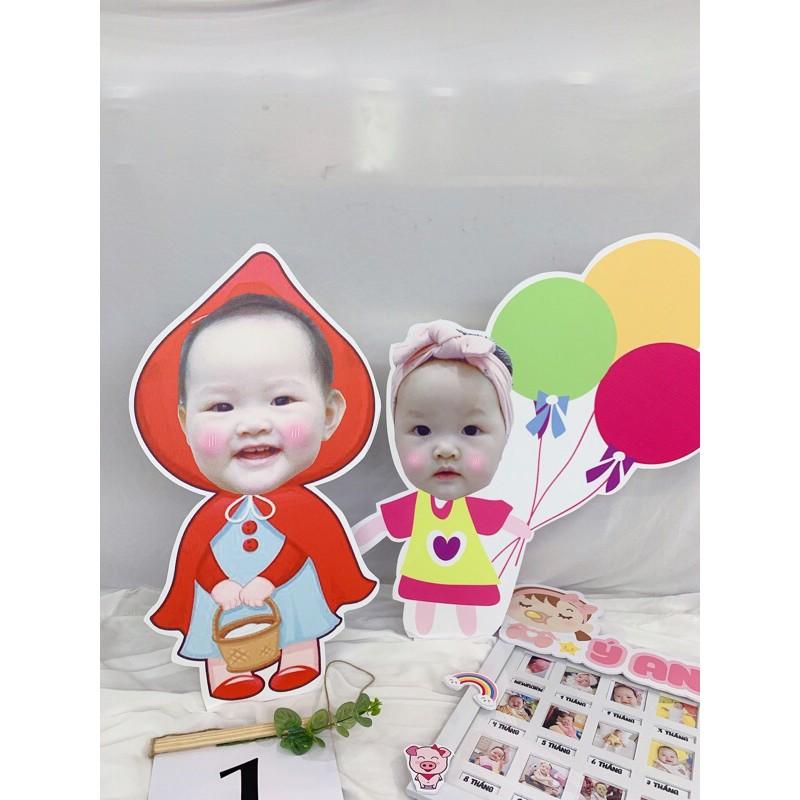 Hashtg cầm tay trang trí sinh nhật