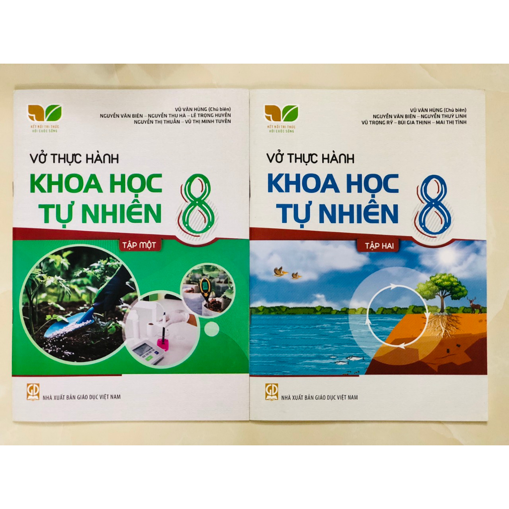 Sách - Vở thực hành khoa học tự nhiên 8 - tập 2
