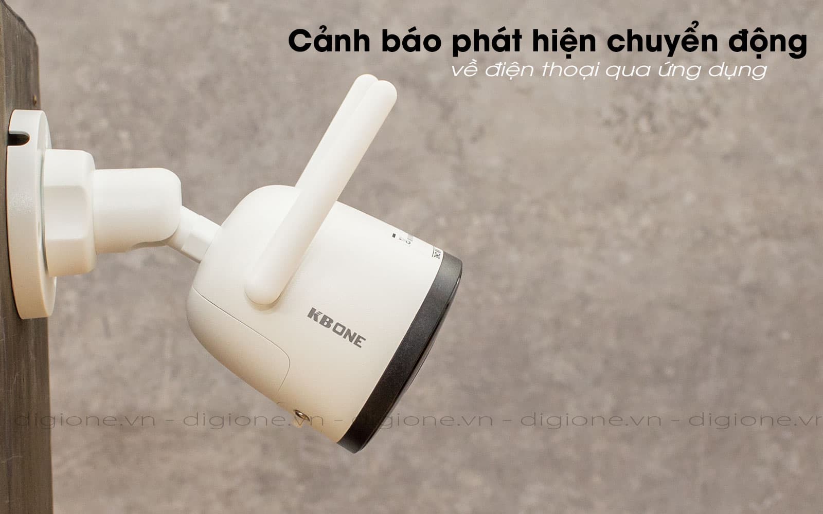 Camera wifi quan sát ngoài trời KBone KN-B21, B21F, B21FL - Hàng chính hãng