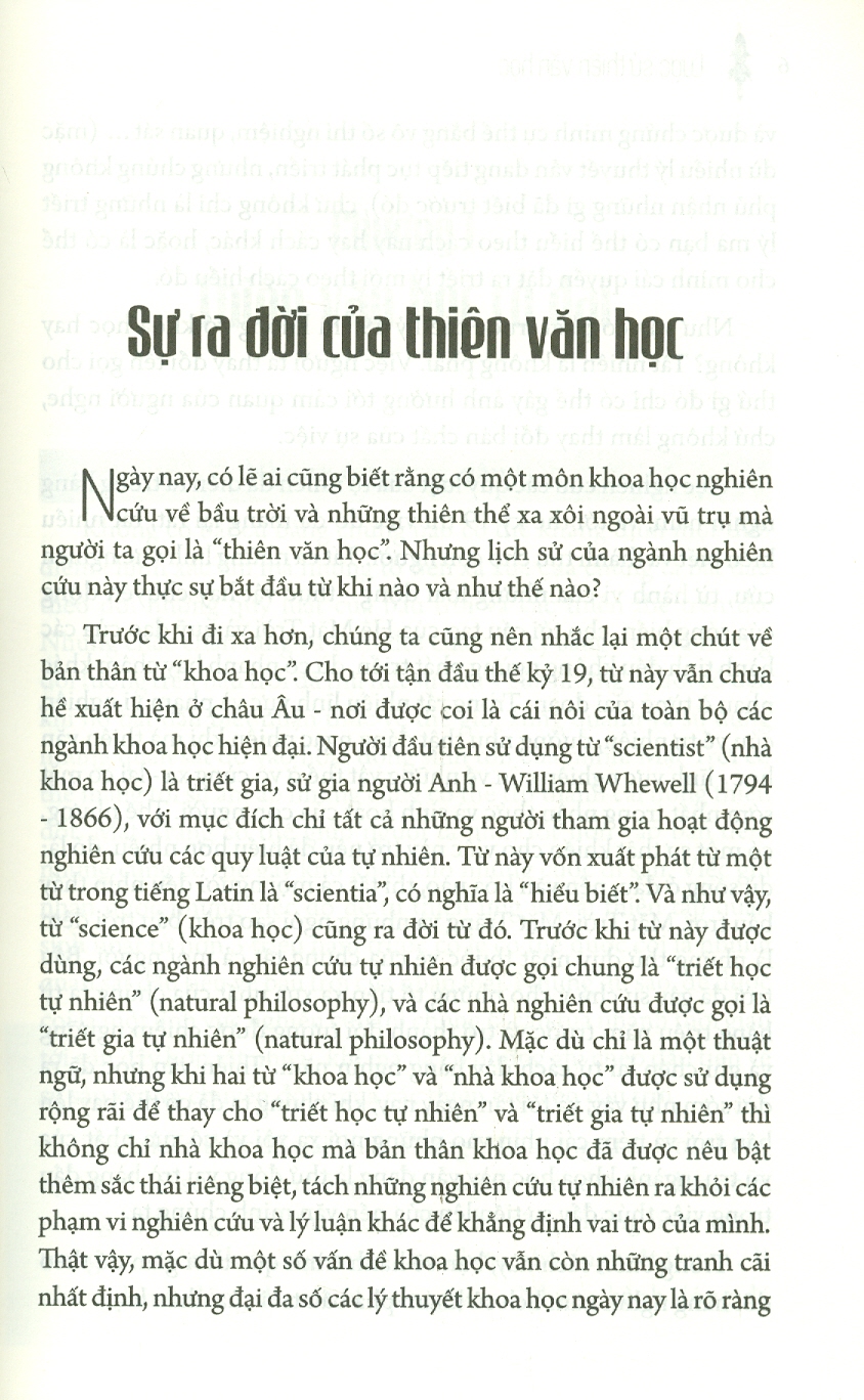 Lược Sử Thiên Văn Học