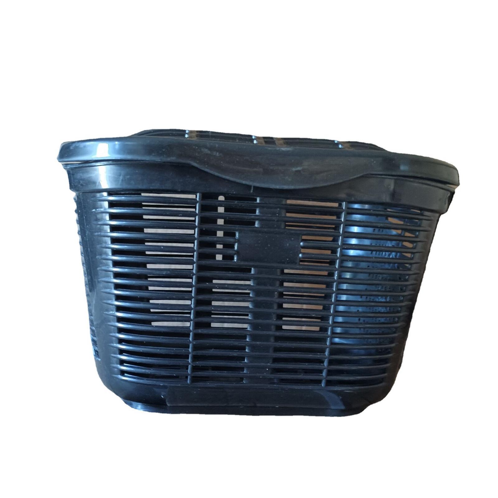 Bike Basket Removable Durable Bike Storage Baskets Bike Accessories with Lid