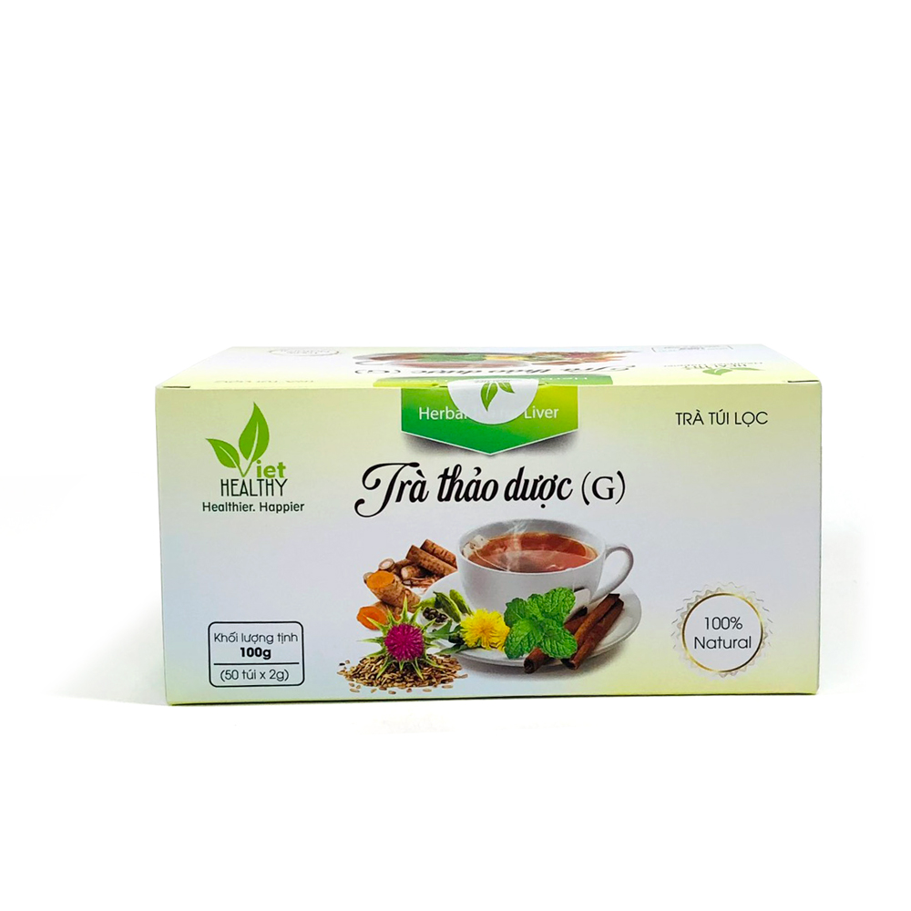 Trà Thảo Dược Túi Lọc Viet Healthy 100g thanh lọc cơ thể