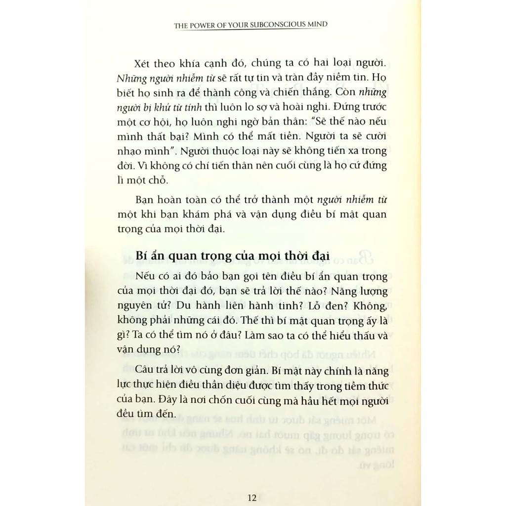 Sách Sức Mạnh Tiềm Thức - First News00