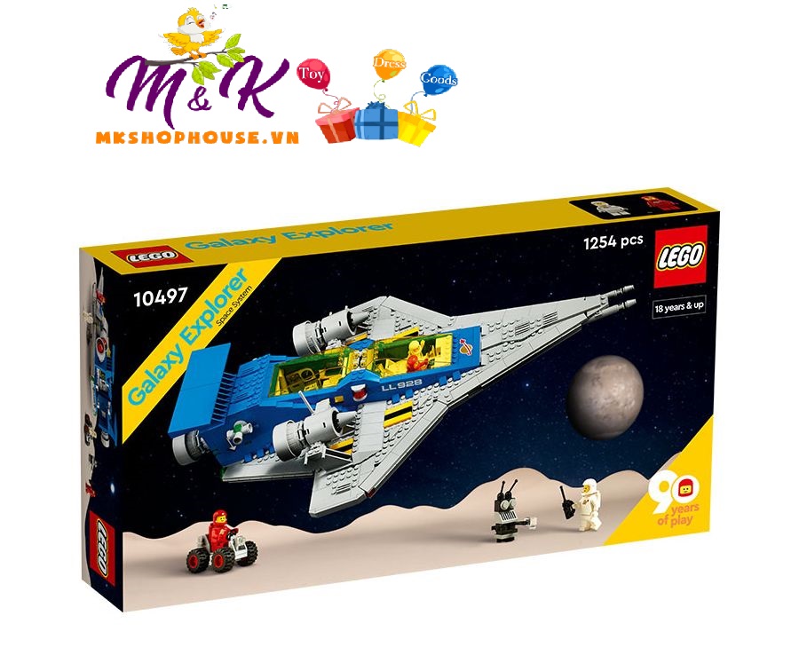 Đồ Chơi LEGO ADULTS Phi Thuyền Khám Phá Vũ Trụ 10497 (1254 chi tiết)