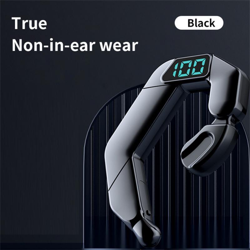Tai Nghe V19 Bluetooth Truyền Âm Qua Xương Mới Hiển Thị Kỹ Thuật Số Phong Cách Thể Thao