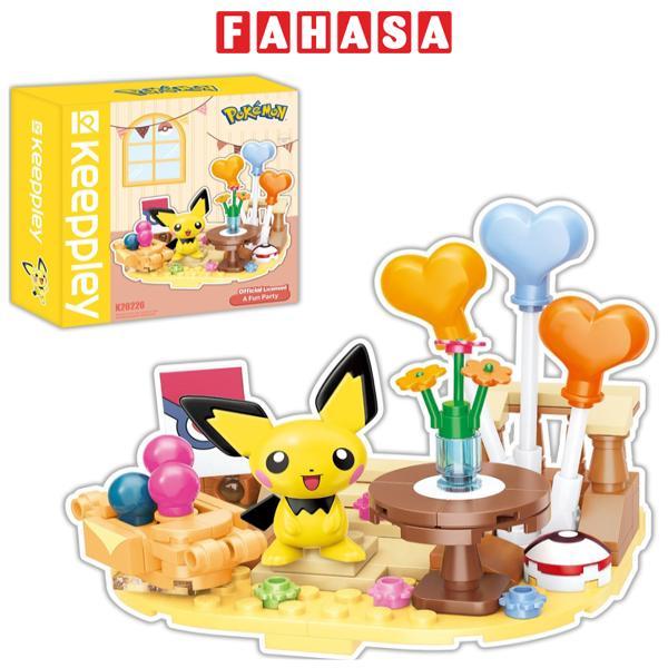Đồ Chơi Lắp Ráp Pokémon - A Fun Party - Keepplay K20226 (240 Mảnh Ghép)