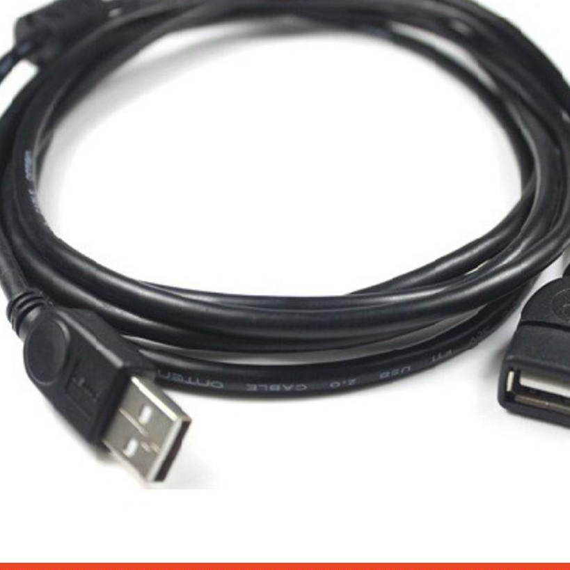 Dây cáp USB nối dài 3M-5M Đen