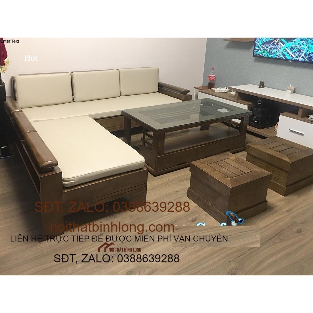Sofa gỗ sồi