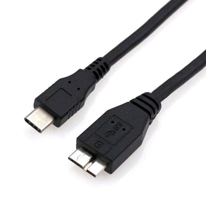 Type-c to Micro B Mobile Hard Drive Data Cable USB3.1 Type-c to 3.0 Letitia