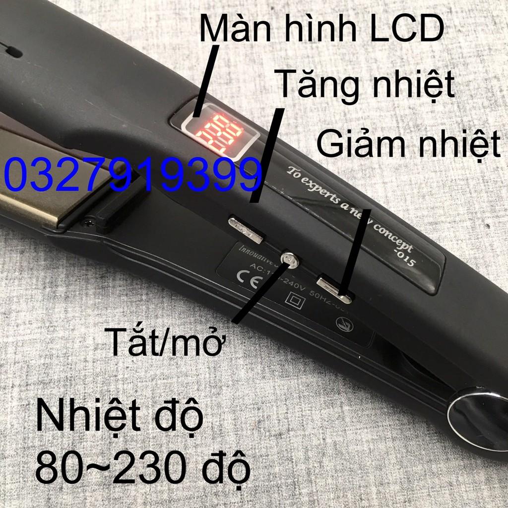 Máy duỗi tóc chuyên nghiệp có màn hình LCD V26