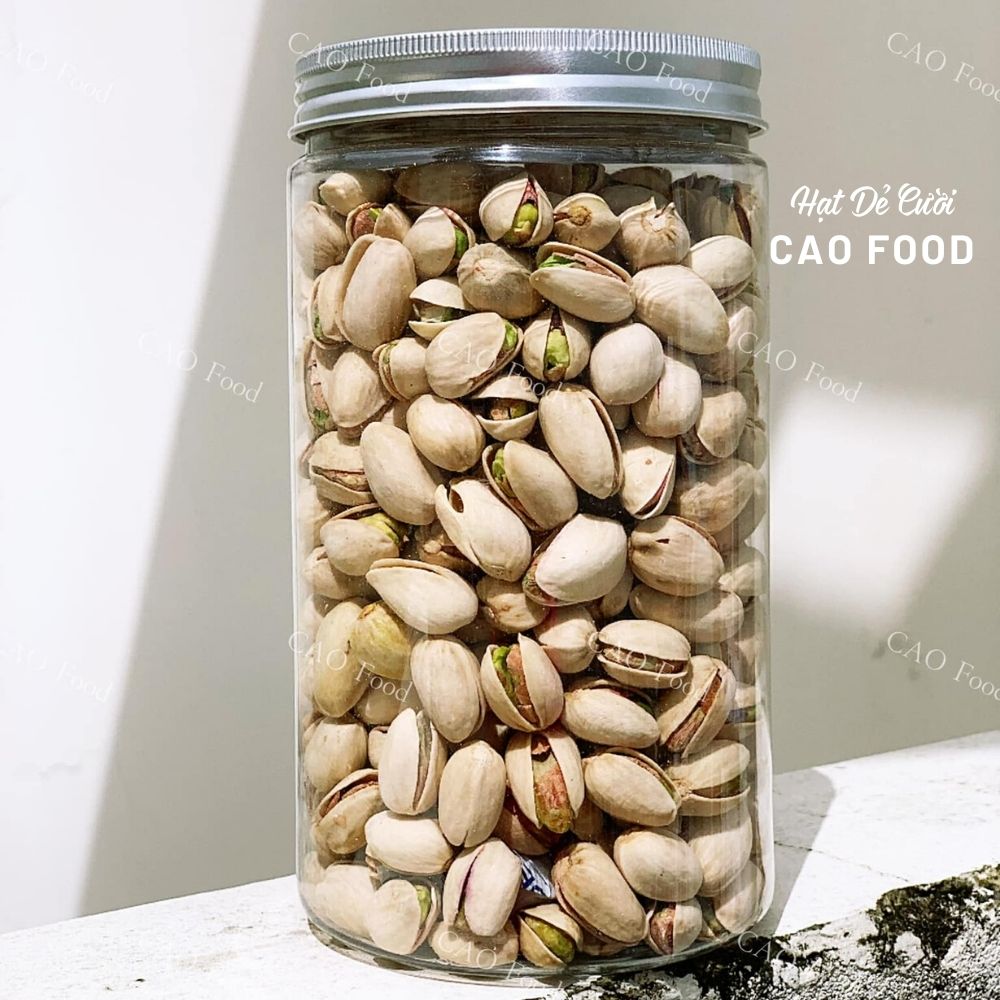 Hạt dẻ cười CAO FOOD nhập khẩu chính ngạch từ Mỹ thơm ngon và dinh dưỡng - cam kết không tẩy trắng 100% tự nhiên