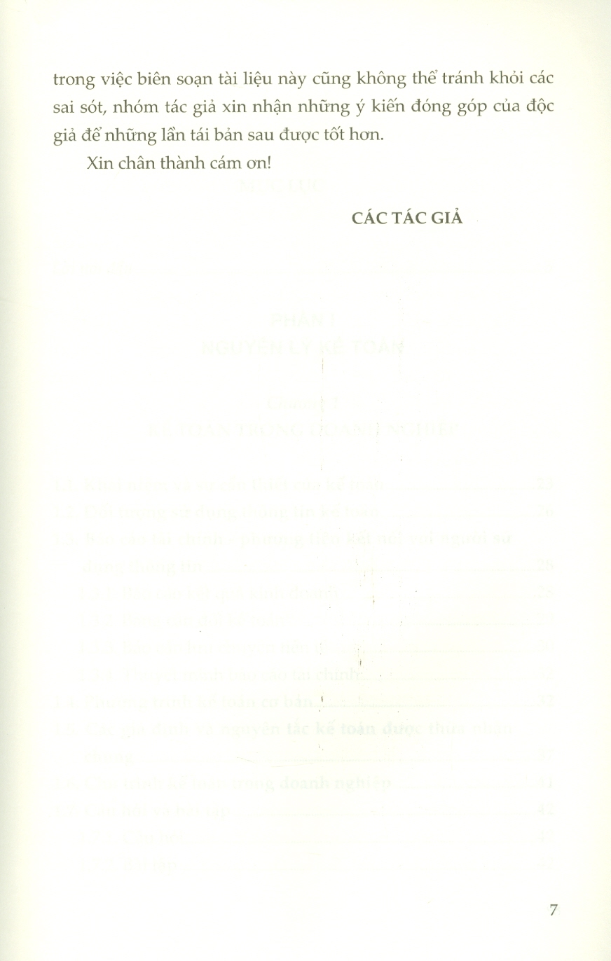 Kế Toán Tài Chính Trong Doanh Nghiệp: Lý Thuyết Và Thực Hành (Tái bản lần thứ nhất có sửa chữa, bổ sung)