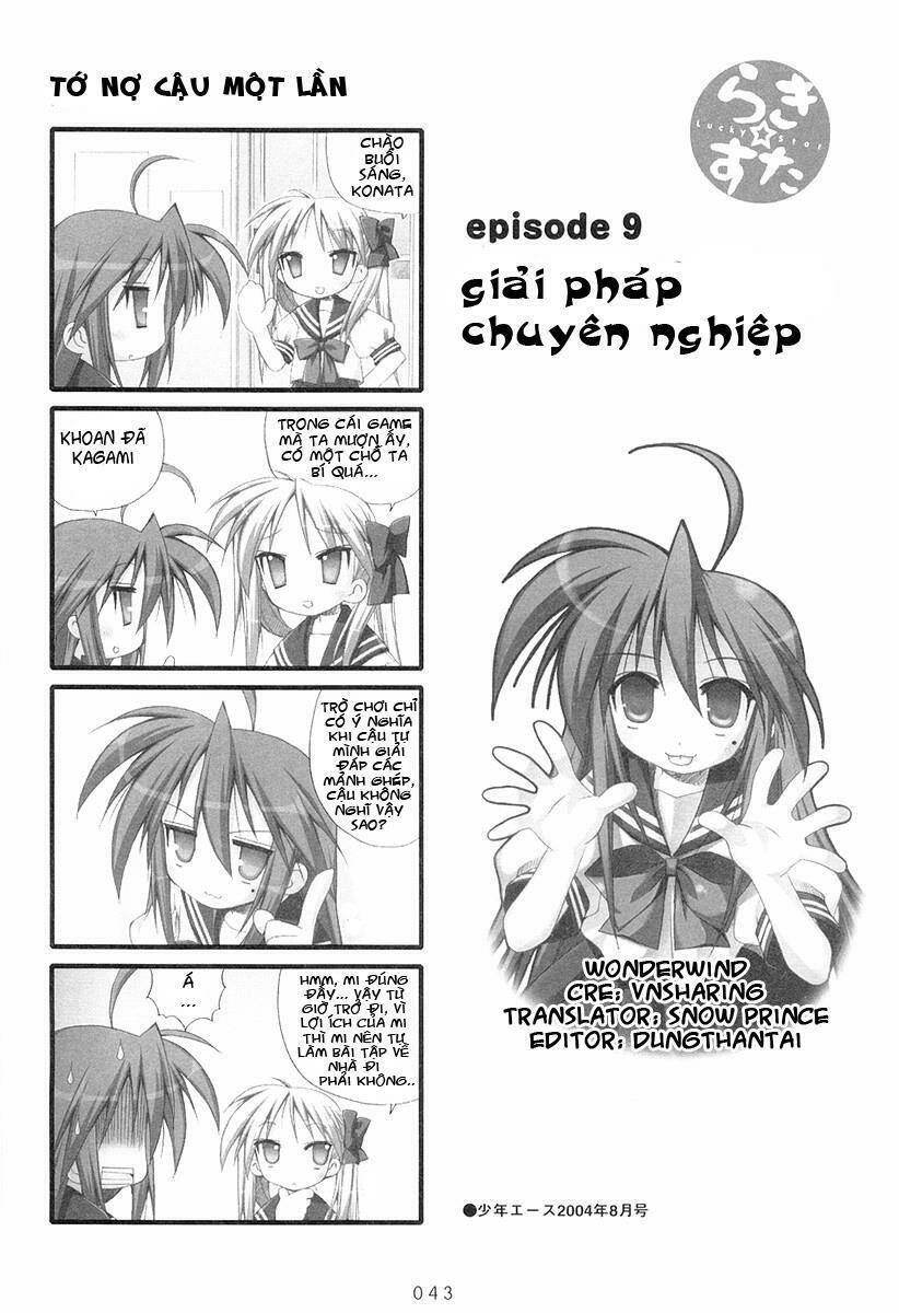 ngôi sao rất may mắn chapter 9 1