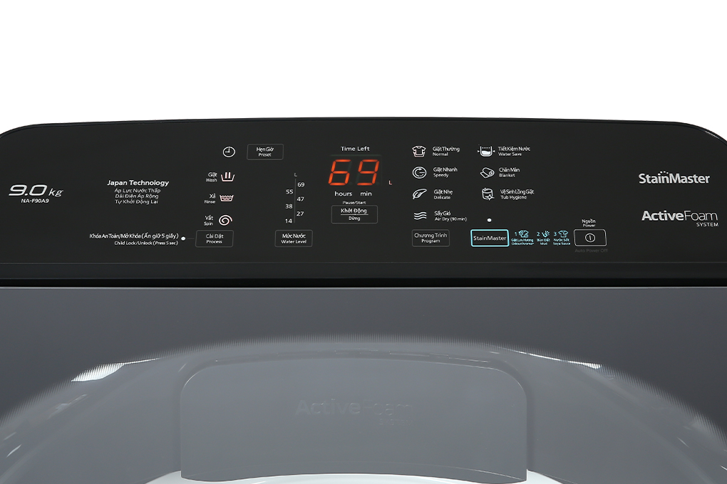 Máy giặt Panasonic 9 Kg NA-F90A9BRV - Hàng chính hãng