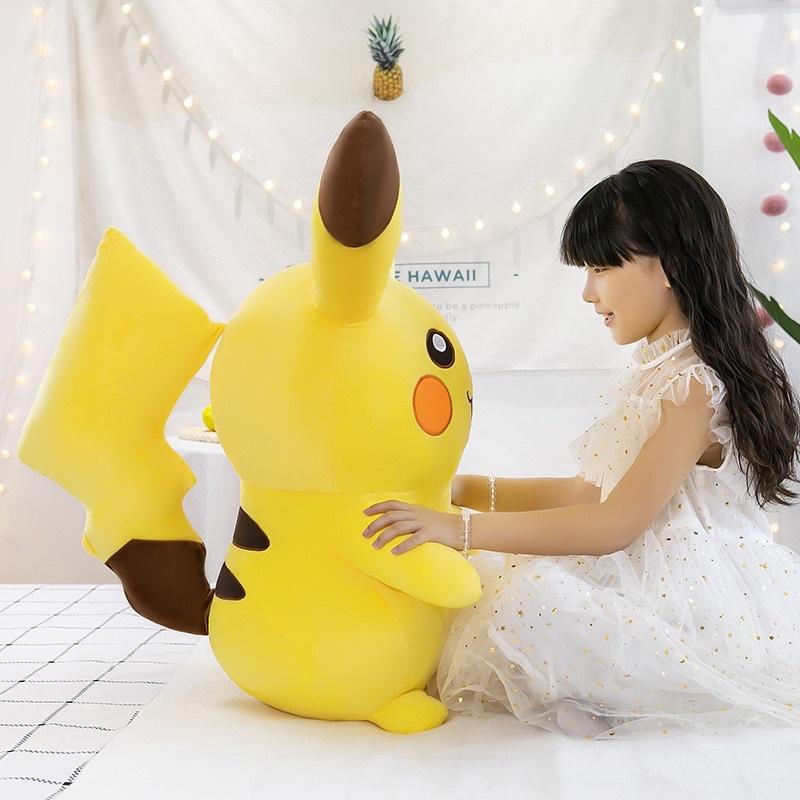 Gấu bông thú nhồi bông hình pikachu đáng yêu