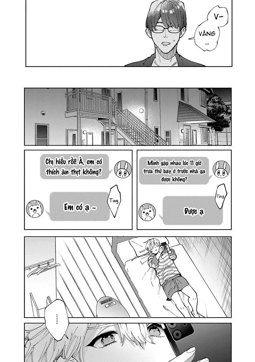 hậu bối yandere muốn cứu vớt ''nô lệ của tư bản'' chapter 7.1 5