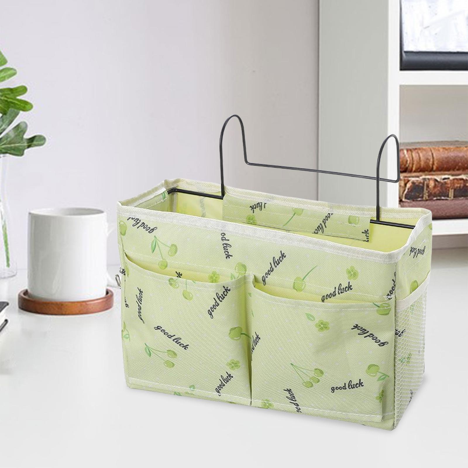 Bedside Caddy-Sundries Bag Hanging Bunk Bed Storage Organizer, Bedside Pocket Storage Bag for Mobile
