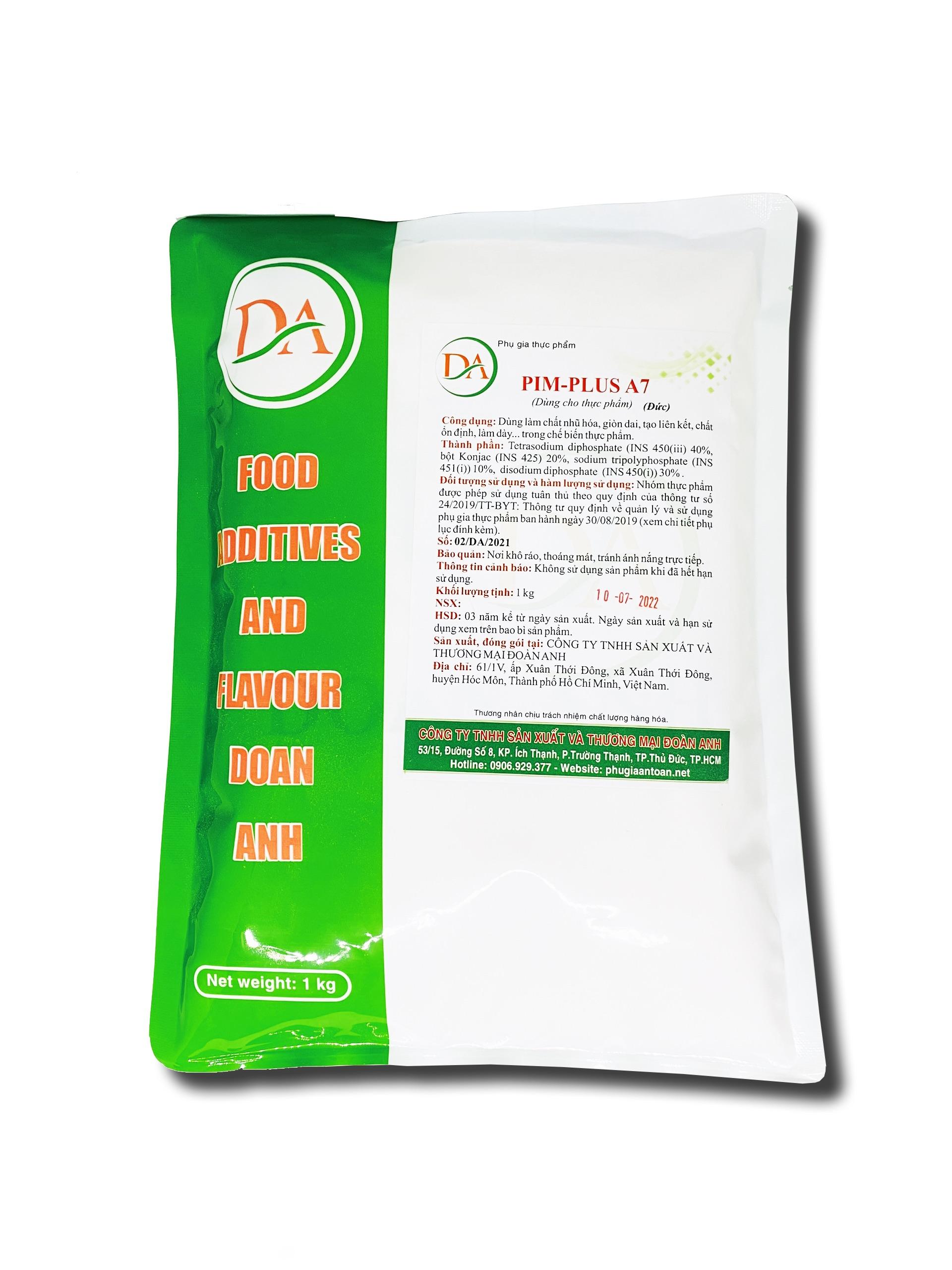 Phụ Gia Tạo Giòn Dai Cao Cấp/ Pim_Plus A7
