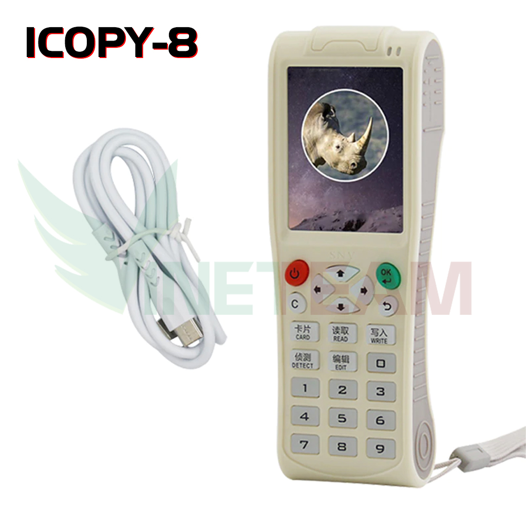 Máy Sao Chép Thẻ Từ VINETTEAM FURUI Đọc Thẻ Từ I-Copy 8 Pro Hỗ Trợ Coppy Các Loại Thẻ Từ ID/IC/RFID/NFC Thể Kết Nối Wifi Trực Tiếp Không Qua PC/Laptop - Hàng Nhập Khẩu