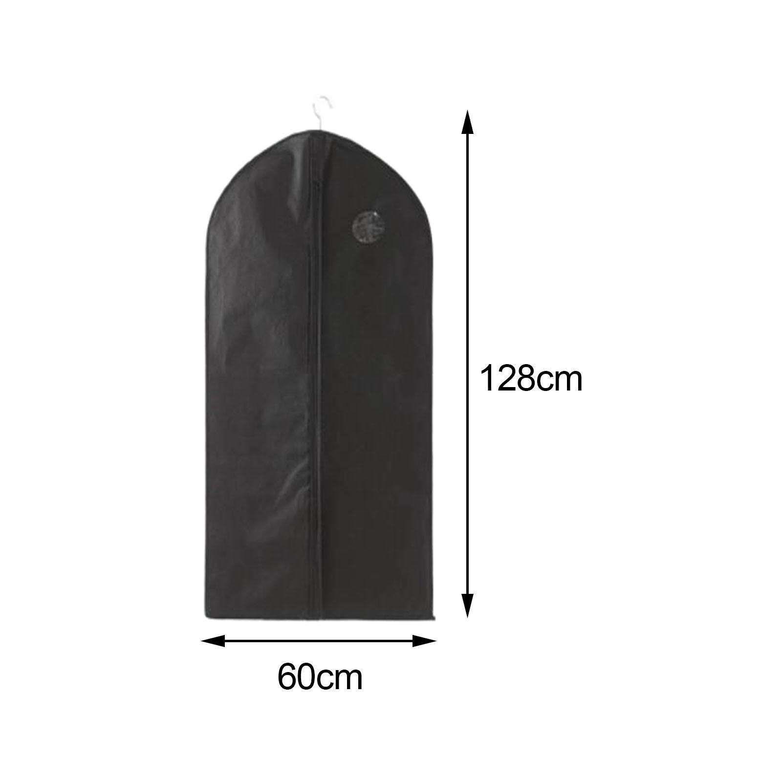 Hanging Garment Bag Protective Cover Non Woven Fabric, for Travel Durable