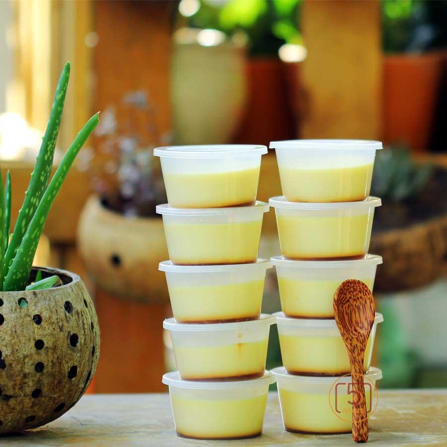 Set 50 CÁI Muỗng gỗ dừa nhỏ múc gia vị/kem/yogurt rất xinh ~10-12x2.3