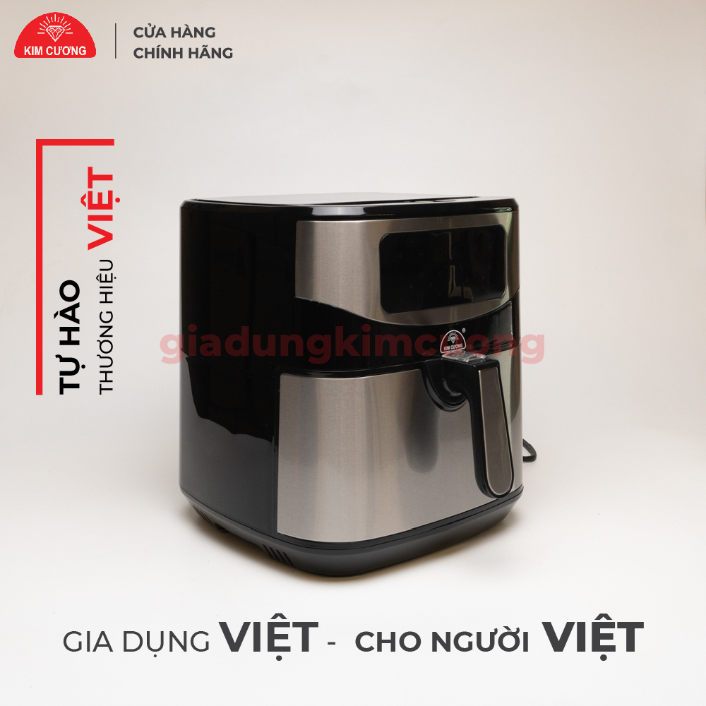 Nồi Chiên Không Dầu Kim Cương - Dung Tích 7.2 Lít - Hàng Chính Hãng