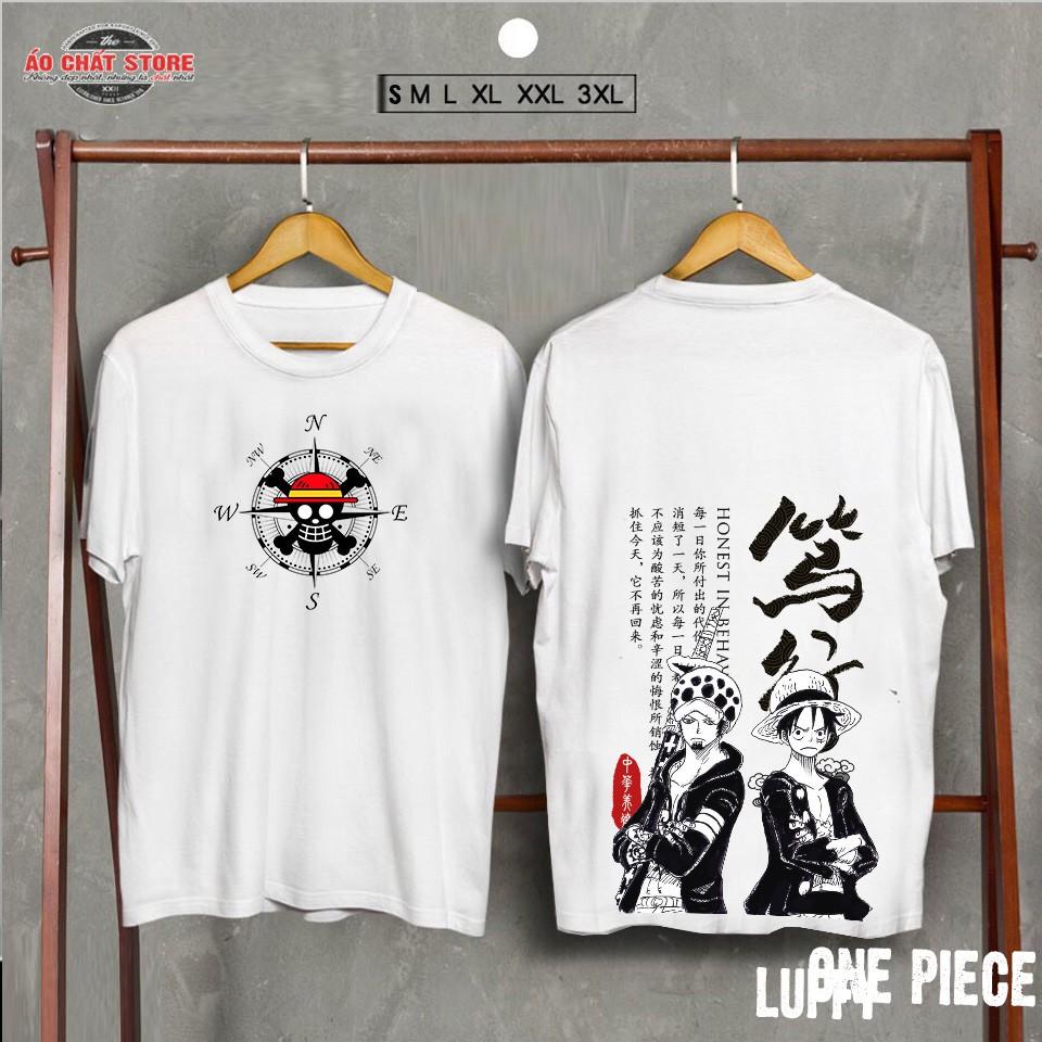 BST ÁO THUN LUFFY ZORO LAW CỰC ĐẸP | ÁO ĐẢO HẢI TẶC ONE PIECE TSHIRT