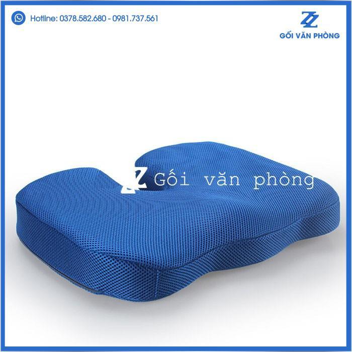 Gối (Nệm) Lót Ghế Văn Phòng Cao Su Non, Chống Đau Xương Cụt, Ê Nhức Mông ZURI PILLOW - GLM02