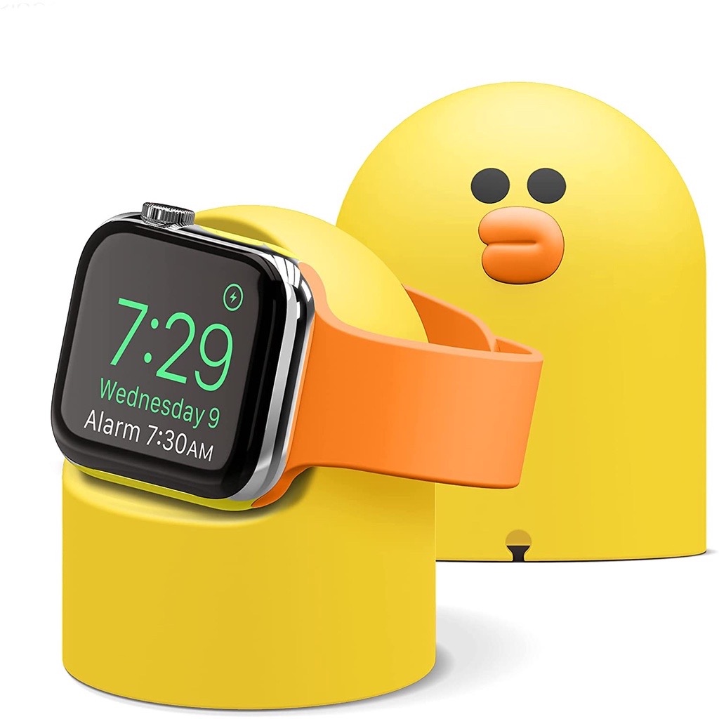 Đế Sạc Silicone Dành Cho Apple Watch Kai.N Cartoon Stand_ Hàng Chính Hãng