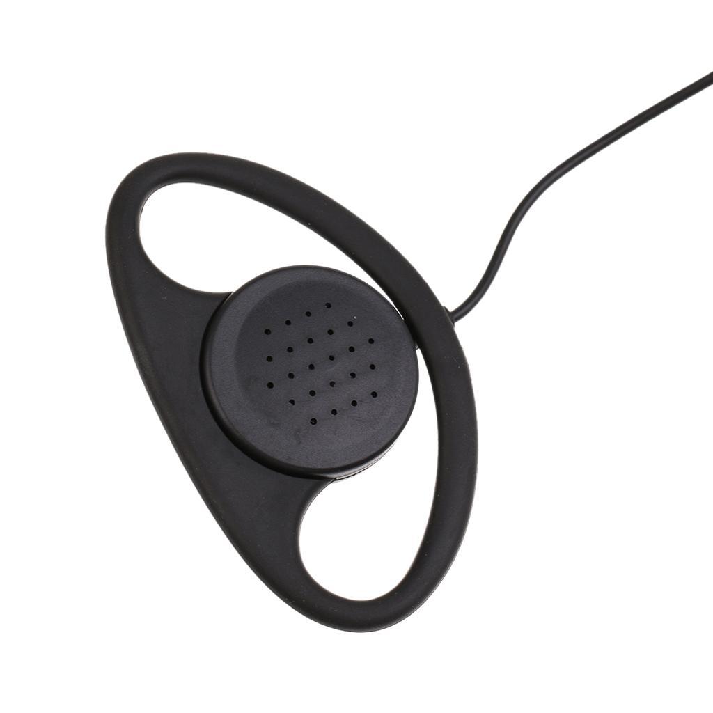 3-6pack Two-Way Radio Earpiece Headset Walkie Talkie Headset Intercom Headphones