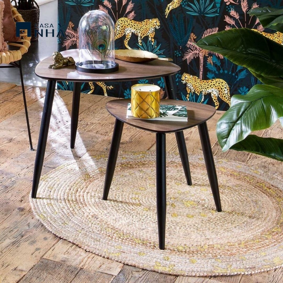 Thảm đay tròn trang trí SOUZA ROUND CARPET S115cm