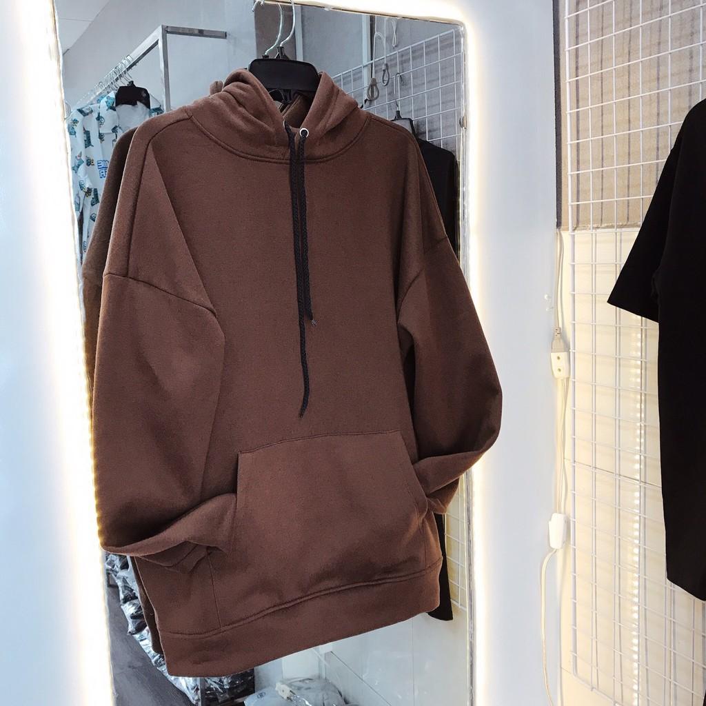 Áo hoodie trơn Bigsize form rộng