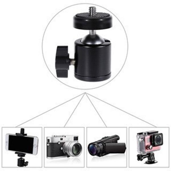 Bộ bi cầu, kẹp điện thoại xoay 360 độ gắn tripod, cây livestream, gậy tự sướng