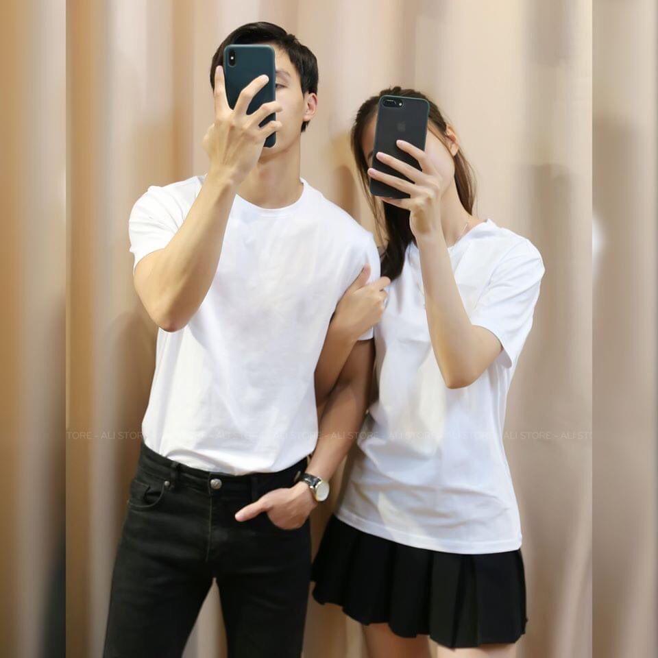 Áo thun đôi nam nữ, áo thun cặp nam nữ - - ́ ̀ ́ ̂