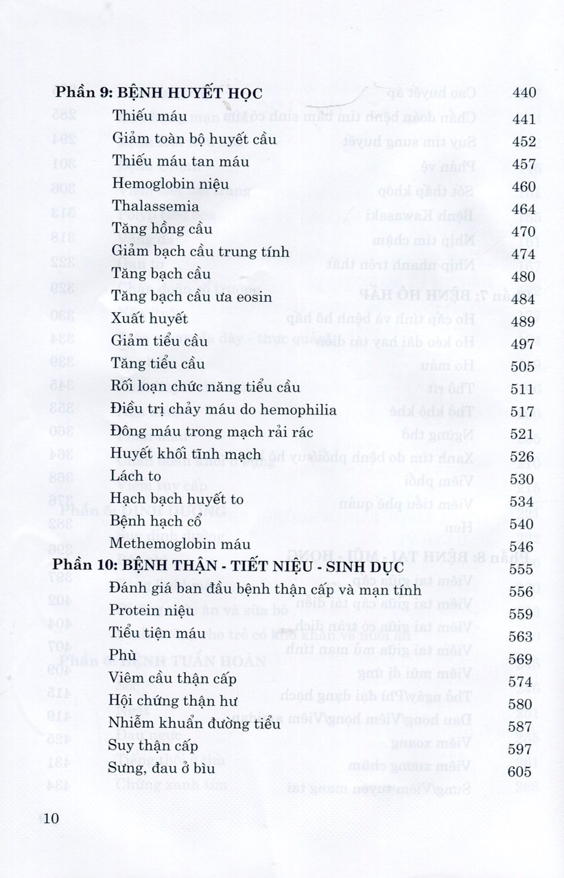 Sách - Tiếp cận chẩn đoán và Diêu tri Nhi khoa (Xuất bản 2022)