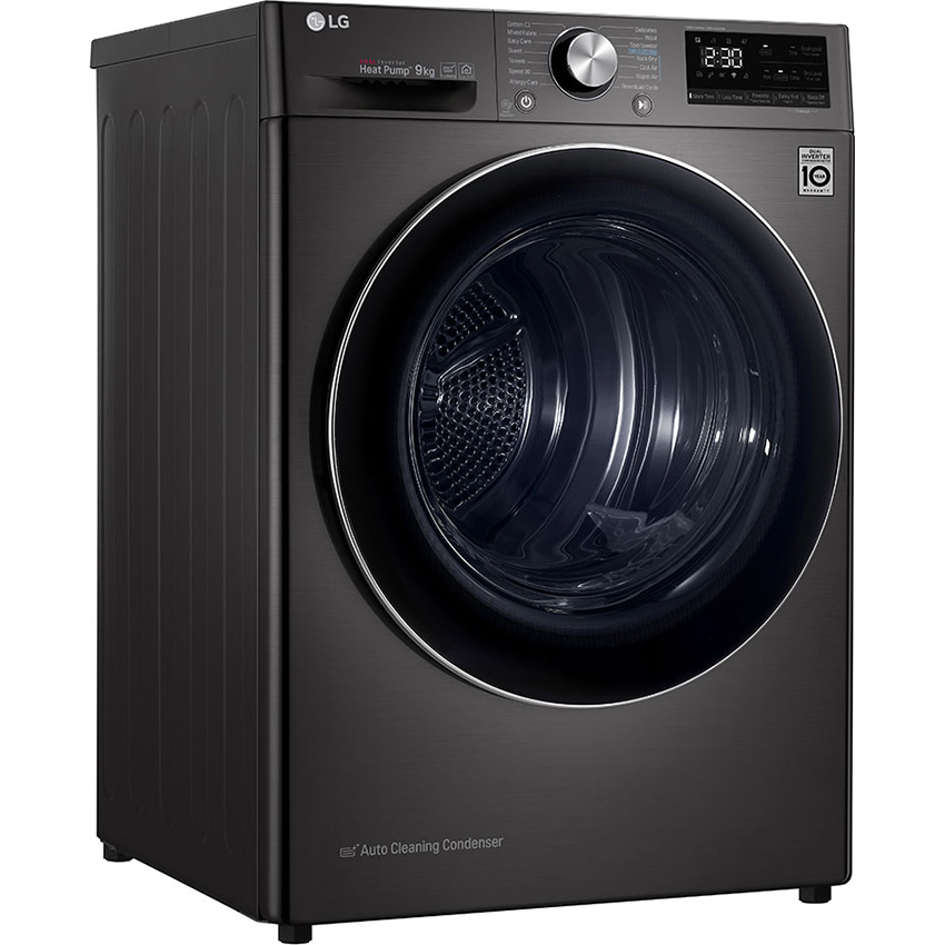 Máy sấy bơm nhiệt LG 9 kg DVHP09B.BBLPEVN - Hàng chính hãng - Giao HCM và 1 số tỉnh thành